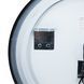Дзеркало QTAP ROBIN R600 BLACK з LED-підсвічуванням QT13786502B, 600х600