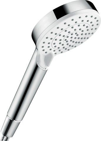 HANSGROHE Ручний душ CROMETTA VARIO ECOSMART 9л/хв WHITE/CHROME (26332400)