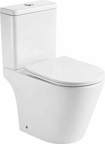 Напольный унитаз RAVAK TORRENTA PURE COMBI RIMOFF TORNADO + сиденье SOFT CLOSE (RKUJ100022)