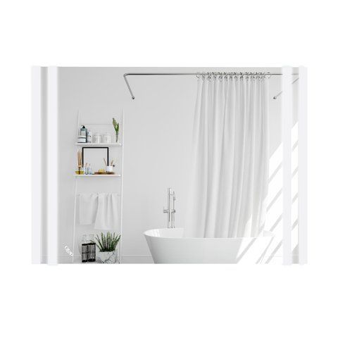 Зеркало QTAP MIDEYA CLASSIC 600х800 с LED-подсветкой, REVERSE QT2078250660W, 600х800