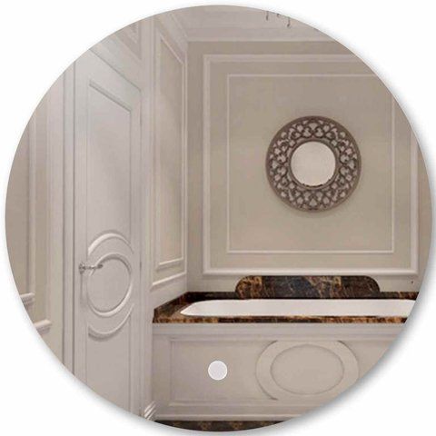 Зеркало MOIDODIR ECLIPSE 70X70 S с сенсором с LED подсветкой (00-0006563)