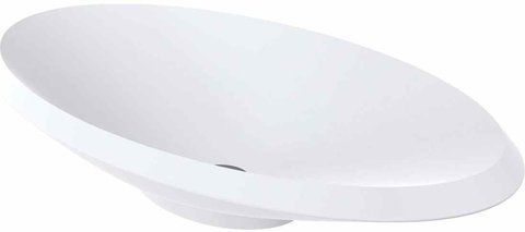 Раковина из искусственного камня MIRAGGIO LEX 69х38 R (0001020)