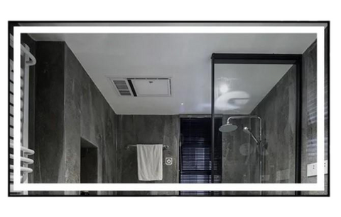 Зеркало DUSEL DE-M0061S1 65х80 BLACK (DUSEL-175)