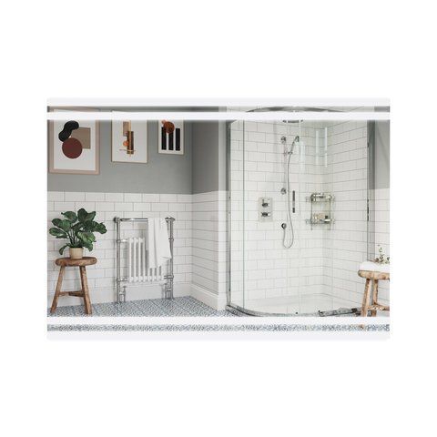 Зеркало QTAP MIDEYA CLASSIC 1000х700 с LED-подсветкой QT2078250680W, 700х1000