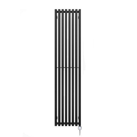 Радіатор TERMA TRIGA 1900X580 RAL9005 Підключення нижнє праве