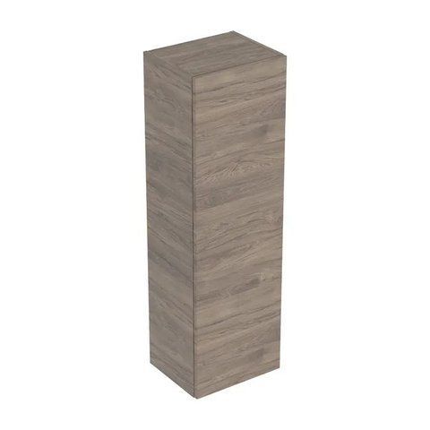 Шафка середньої висоти GEBERIT SMYLE SQUARE з одними дверима: B=36 см, H=118 см, T=29.9 см, горіх темний (500.361.JR.1)