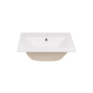 Раковина QTAP STORK 42х42 / донный клапан (QT15116037W)