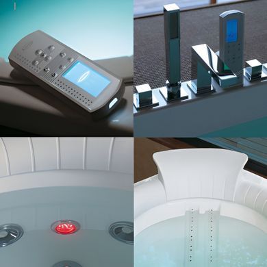 Ванна акрилова окремостояча гідромасажна JACUZZI J-SHA MI 180х90 + масаж шиацу (JSH10012111)
