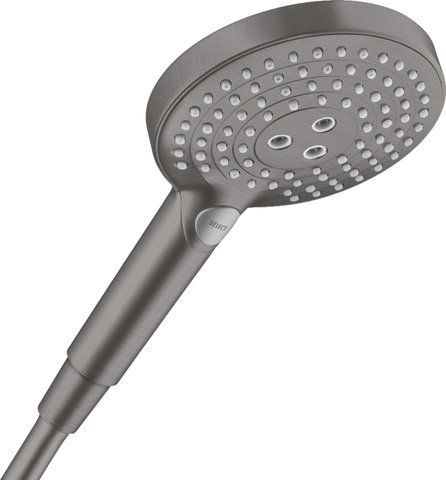 HANSGROHE Ручной душ RAINDANCE SELECT S 120 3JET ECOSMART 9L BRUSHED BLACK CHROME (26531340)