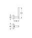 Тримач для запасного рулону туалетного паперу GROHE ESSENTIALS CUBE (40623001)