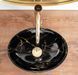 Раковина REA SOFIA MINI MARBLE SHINE 27х35 / черная (REA-U6963)