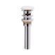 Раковина QTAP STORK 42х42 / донный клапан (QT15116037W)