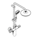 Душевая система GROHE NEW TEMPESTA COSMOPOLITAN 210 / термостат (27922001)