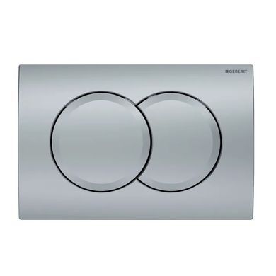 Комплект 3в1: Инсталляция для унитаза GEBERIT DUOFIX BASIC + Подвесной унитаз QTAP JAY / сиденье SOFT CLOSE + Клавиша смыва для унитаза GEBERIT DELTA 01 / хром матовая (458.103.00.1+QT07335176W+115.107.46.1)