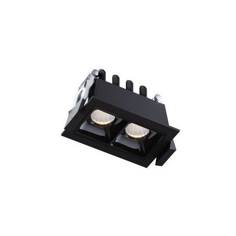 Світильник точковий врізний KLOODI KD-POINT 2X2 4W 3K BK (KD-POINT 2X2 4W 3K BK)