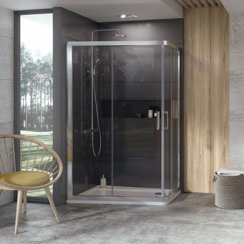Душевая кабина RAVAK 10&deg; 10AP4-120X90 белый+TRANSPARENT 0ZVG70100Z1