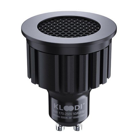 Лампа LED KLOODI KDGU10-HC 5WCOB 3K 36D BK DIM (KDGU10-HC 5WCOB 3K 36D BK DIM)
