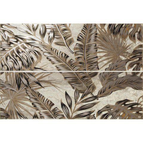 Панно APE CERAMICA TRAVERTINO DECOR SET(2) SIENA BRESCIA SHINE декор2
