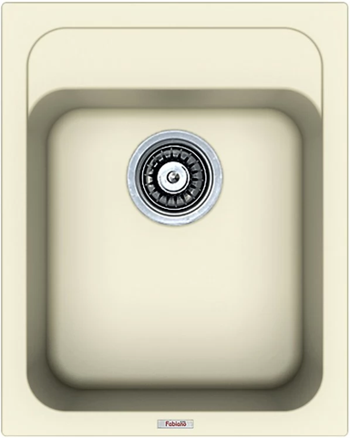 Кухонная мойка FABIANO CLASSIC 40х50 CREAM (8221.301.1097)