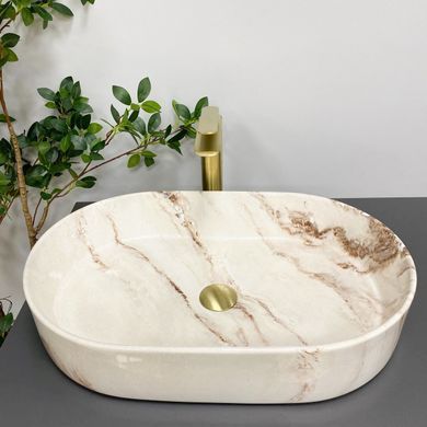 Раковина VBI VERONA 38.5х61 ONYX GLOSSY (VBI-011322)