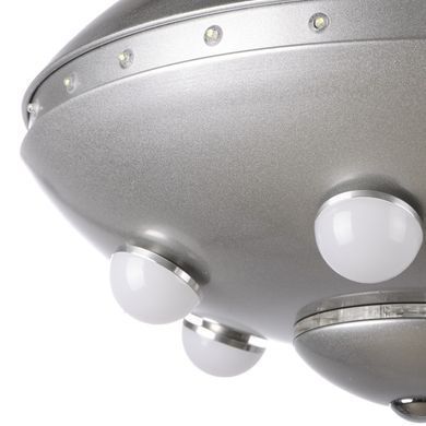 Люстра с пультом для детской LED 6W CW+BL GY (KL-427S/6)