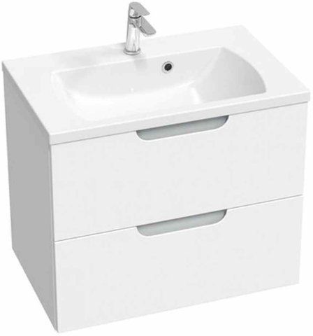 Тумба підвісна RAVAK SD CLASSIC II 700х490 / білий / сірий (X000001479)