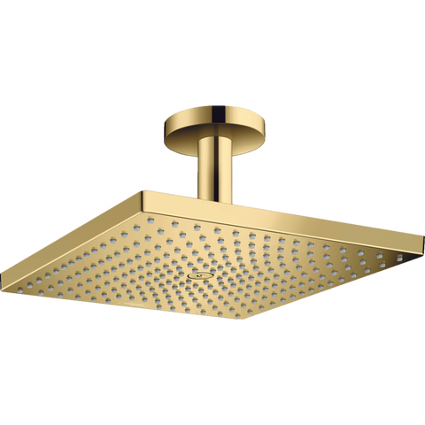 HANSGROHE Верхній душ RAINDANCE SELECT E 300 1JET AIR з тримачем до стелі POLISHED GOLD OPTIC (26250990)