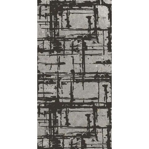 Керамогранит ABK POETRY STONE, DEC. METAL GREY NAT 60х120 RETT 8.5 MM (PF60011096)