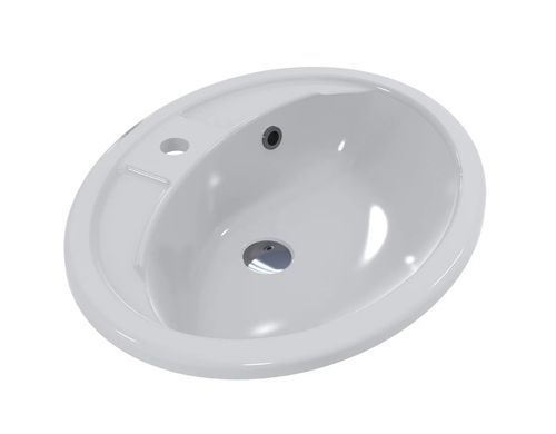 Раковина зі штучного каменю FANCY MARBLE BIANCA BOWL 43х55 (2105101)