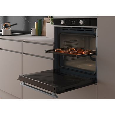 Електрична духова шафа FRANKE SMART FSM 97 P XS чорне скло / нержавіюча сталь (116.0606.096)