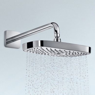 HANSGROHE Верхній душ RAINDANCE SELECT E 300 2JET AIR ECOSMART 9 л/хв з тримачем, хромований (26609000)