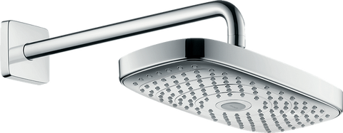 HANSGROHE Верхній душ RAINDANCE SELECT E 300 2JET AIR ECOSMART 9 л/хв з тримачем, хромований (26609000)