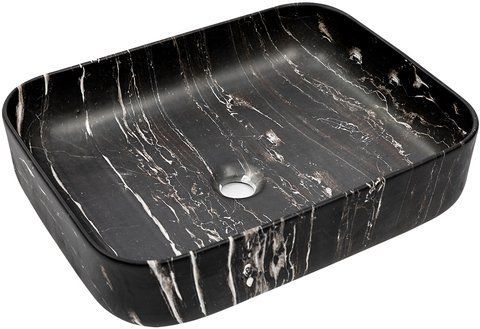 Раковина INSANA SOHO 39х50 / черная / белая (А0055233)