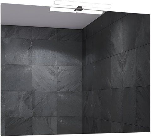 Зеркало SANWERK SIMPLI MINIMA 80х65 / светильник LED SMART AC 30 (ZS0000348)