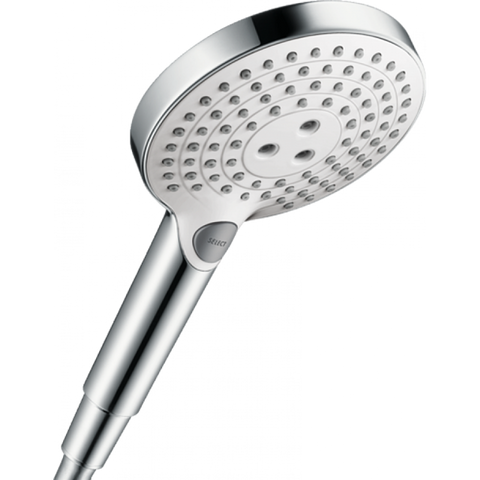 HANSGROHE Ручной душ RAINDANCE SELECT S 120 3JET ECOSMART 9L CHROME/WHITE (26531400)