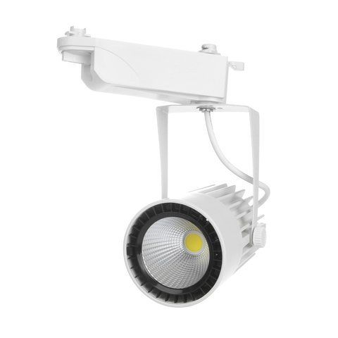 Світильник трековий поворотний LED 410/24W CW WH COB