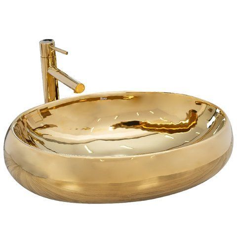 Раковина REA MELANIA 40.5х60 / золото (REA-U9001)