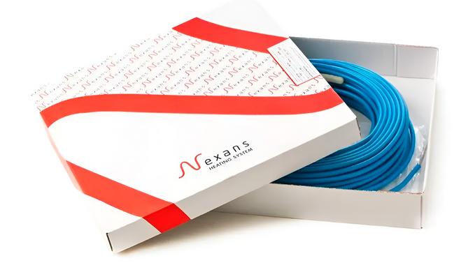Нагревательный одножильний кабель NEXANS TXLP / 1 - 17.6м / 1,8-2,2м&sup2; / 300Вт (258-2878)