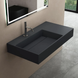 Раковина из искусственного камня REA ARCHI GREY MATT 43х75 / мрамор (REA-U4303)