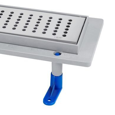 Душовий канал QTAP DRY FB304-800 / сухий затвор / нержавіюча решітка 800х73 (QTDRYFB304800)