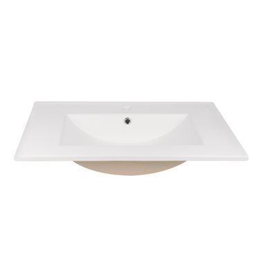 Раковина QTAP ALBATROSS NEW 46х70 / донный клапан (QT0111750670W)