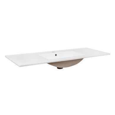 Раковина QTAP ALBATROSS E 46х120 / донный клапан (QT01119120EW)