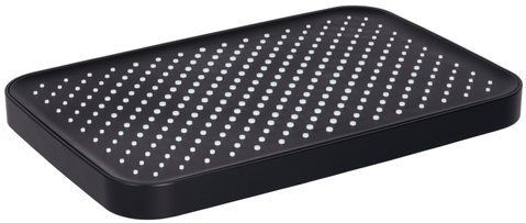 Лійка для верхнього душу QTAP HLAVOVA 330х220 BLACK MATT (QTHLA107BLM45945)