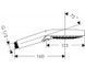 HANSGROHE Ручной душ RAINDANCE SELECT S 120 3JET POLISHED GOLD OPTIC (26530990)