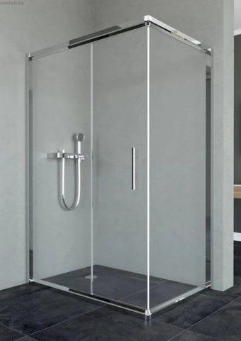 Душова кабіна VERONIS MINNESOTA 120X80 (Профіль - хром, скло - прозоре) без піддону
