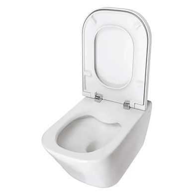 Підвісний унітаз ROCA GAP CLEAN RIM + сидіння SLIM SOFT CLOSE (A34H470000)