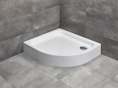 Душовий піддон SIROS E COMPACT 900LX800X170 білий
