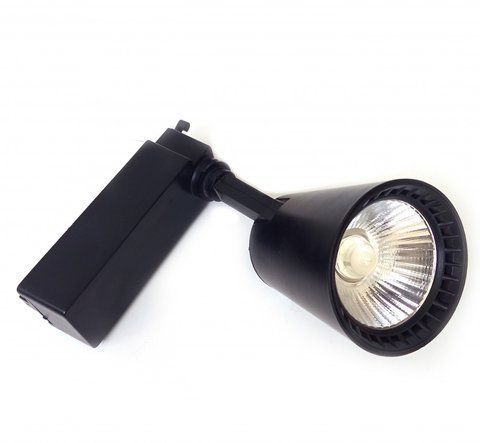 Світильник трековий LED 417/10W WW BK