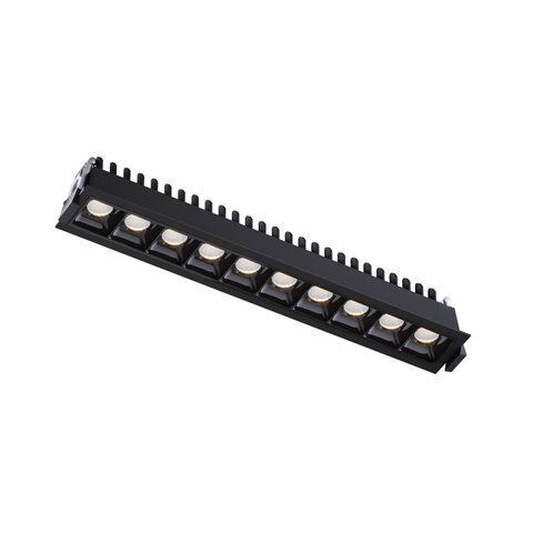 Світильник точковий врізний KLOODI KD-POINT 10X2 20W 3K BK (KD-POINT 10X2 20W 3K BK)
