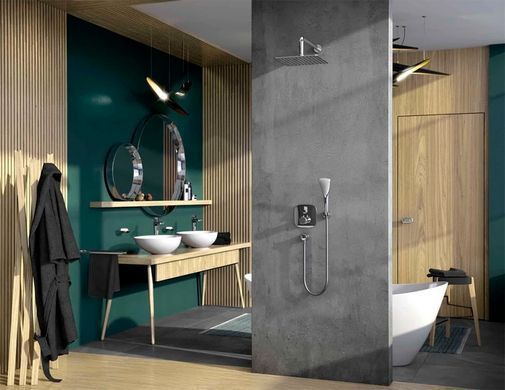 Шланговое підключення KLUDI SIRENA для скрытого монтажа, хром 6306005-00